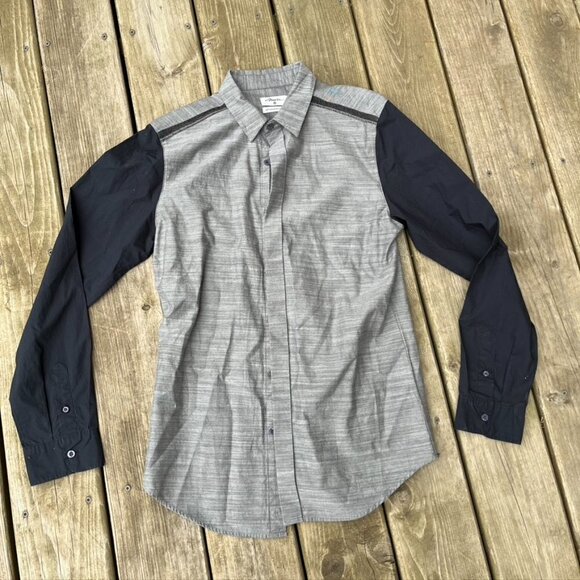 PHILLIP LIM 3.1 TARGET M BUTTON DOWN MENS Long sleeve Shirt - Picture 1 of 11